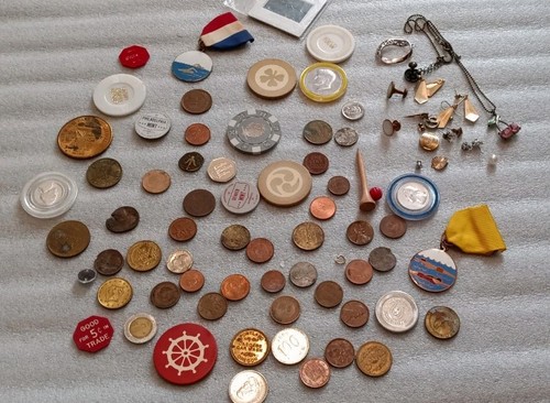Misc lot coins tokens - lot, coins,